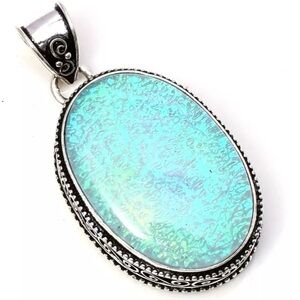 Light blue Triplet Fire Opal Gemstone